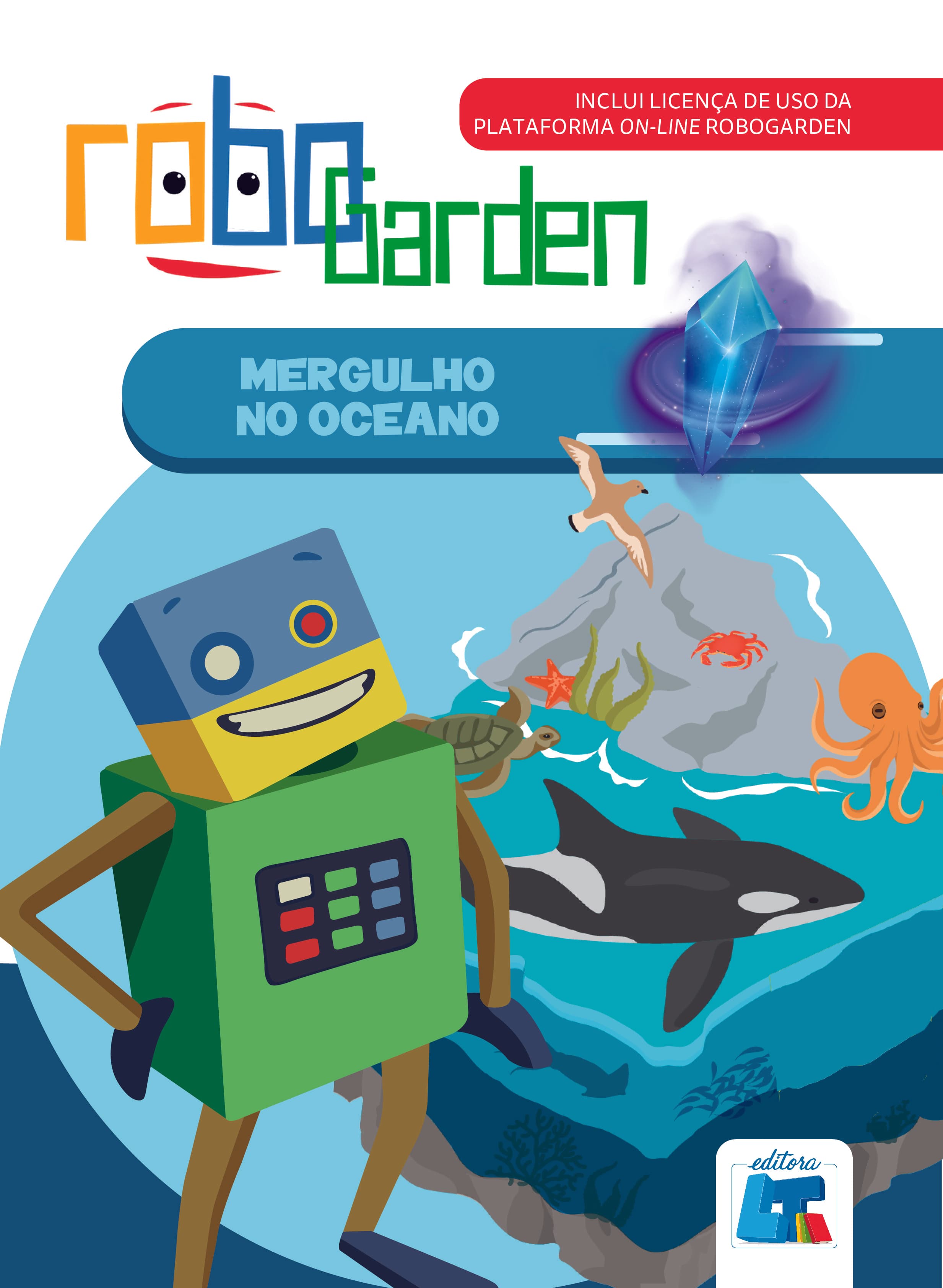 mergulhando no oceano